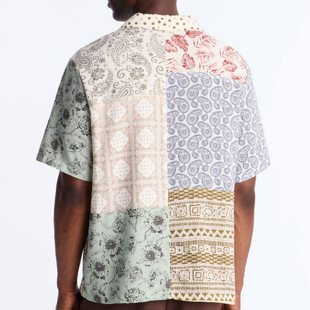Horizon Cuban Collar Shirt - Multi Color - Image 2