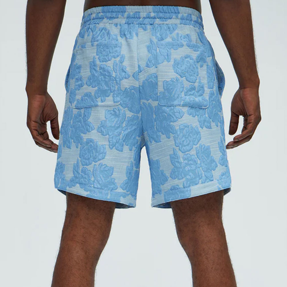 Bartlett Jacquard Shorts - Blue/combo - Image 2
