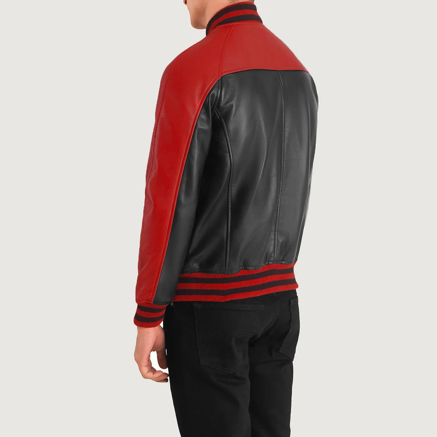 Men Leather Jacket - Image 2