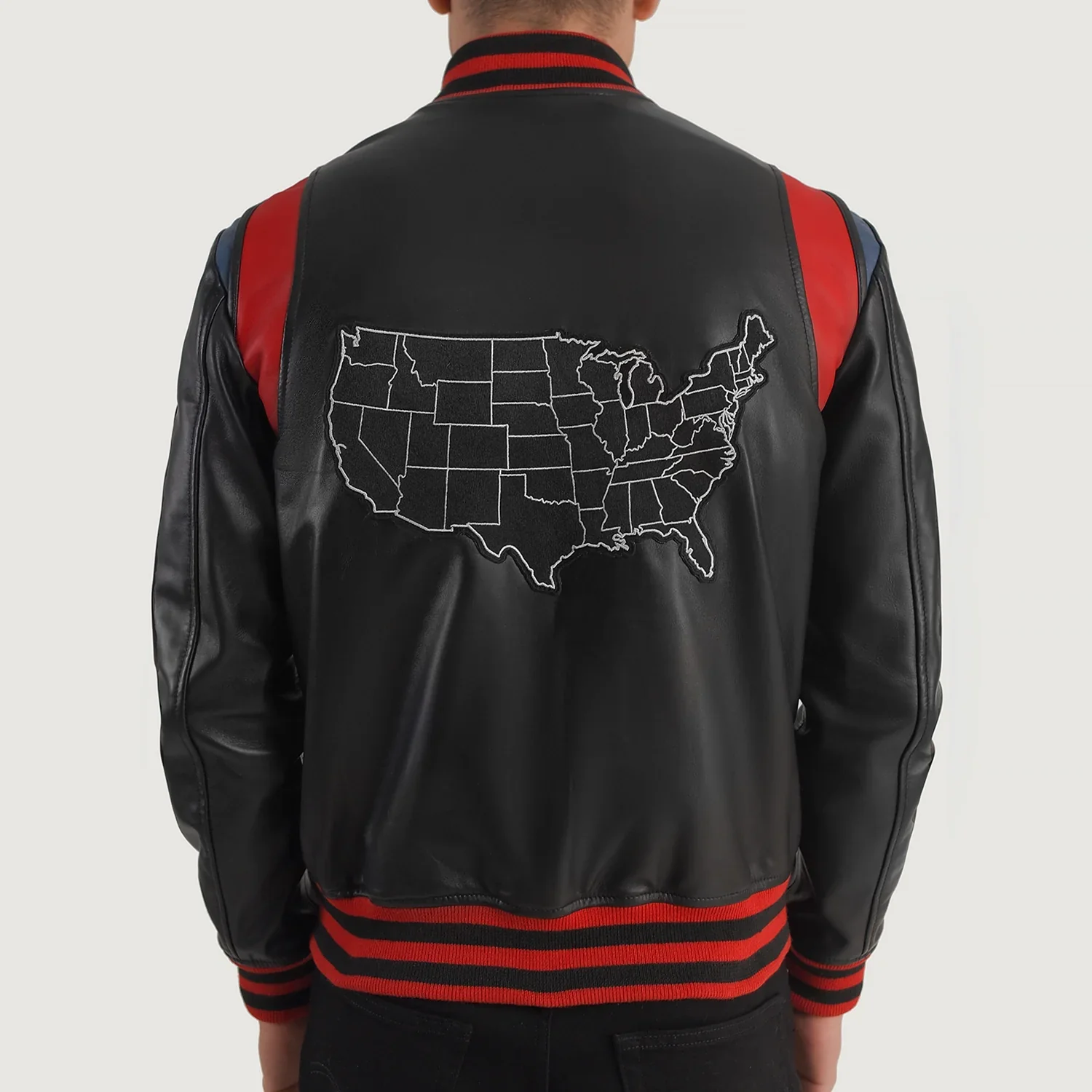 Men Leather Jacket - Image 2
