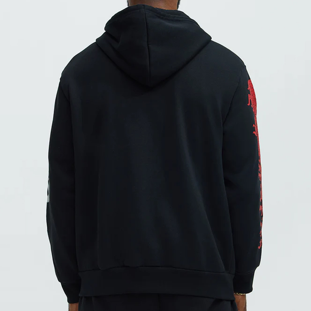 Von Dutch Fire Zip Hoodie - Black - Image 2